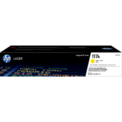 HP 117A Jaune (W2072A) - Toner HP LaserJet d'origine