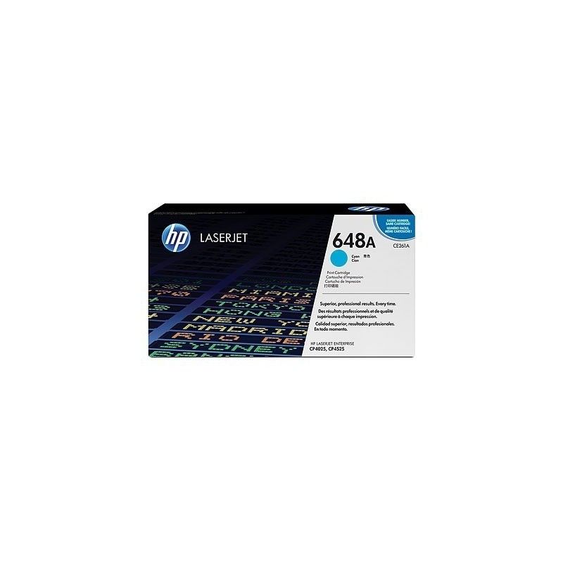 HP CE261A Toner 648A Original Laser Cyan