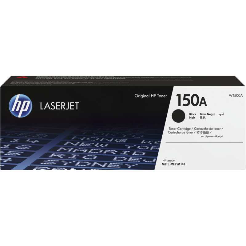 Toner LaserJet authentique noir HP 150A (W1500A)